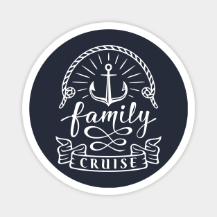 Family Cruise Ship Magnet